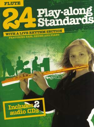 24 Play-Along Standards With A Live Rhytm Section