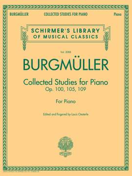 Friedrich Burgmüller: Collected Studies Op. 100 - Op. 105 - Op. 109