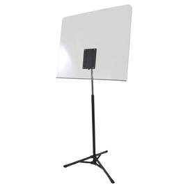 Manhasset acoustic shield deflector - transparent soundproofing stand