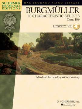 Friedrich Burgmüller: 18 Characteristic Studies, Op. 109