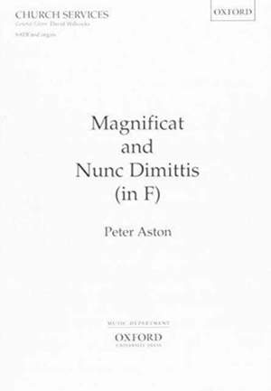 Aston: Magnificat and Nunc Dimittis (in F)