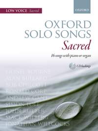 Oxford Solo Songs: Sacred (Low Voice)