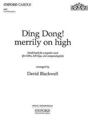 Blackwell: Ding dong merrily on high
