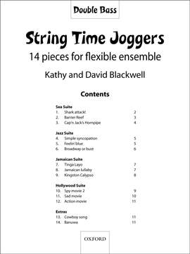 Blackwell: String Time Joggers Double Bass part