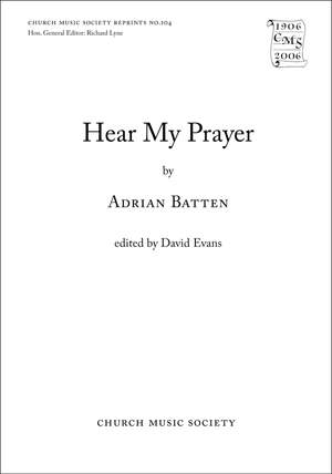 Batten: Hear my prayer
