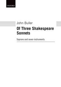 Buller: Of Three Shakespeare Sonnets