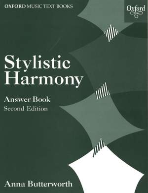 Butterworth, Anna: Stylistic Harmony Answer Book