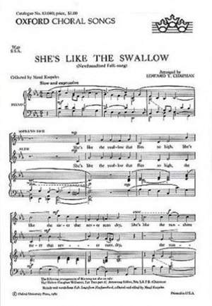 Chapman: She's like the swallow