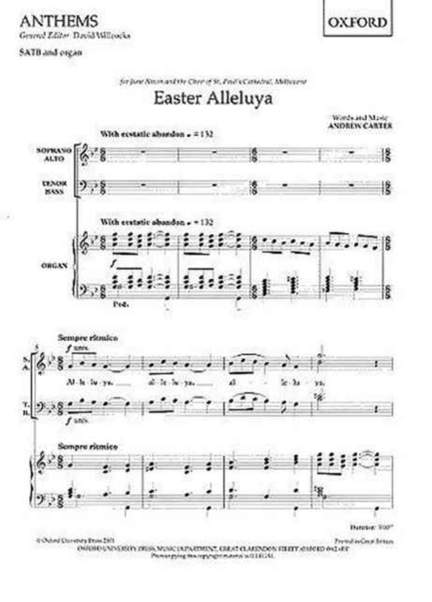 Carter: Easter Alleluya