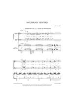 Chilcott: Salisbury Vespers Product Image