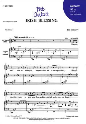 Chilcott: Irish Blessing