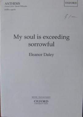 Daley: My soul is exceeding sorrowful