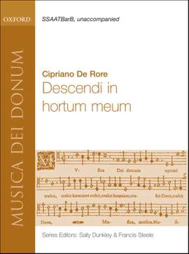 de Rore: Descendi in hortum meum