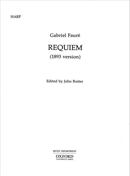 Fauré: Requiem (1893 version)