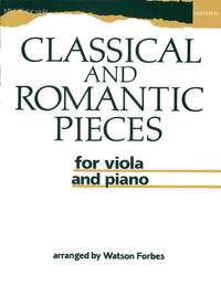 Forbes, Watson: Classical and Romantic Pieces for Viola