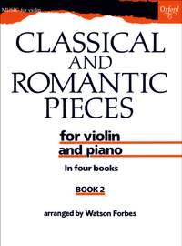 Forbes, Watson: Classical and Romantic Pieces for Violin Book 2