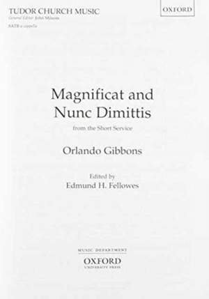 Gibbons: Magnificat and Nunc Dimittis (from Short Service)