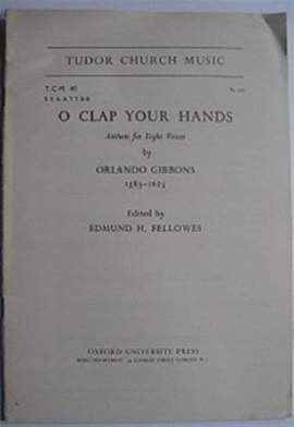 Gibbons: O clap your hands