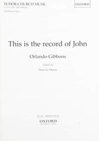 Gibbons: This is the record of John