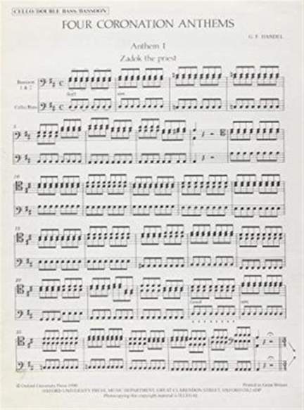 Handel: Four Coronation Anthems