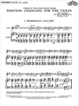 Mackay: Position Changing for Violin