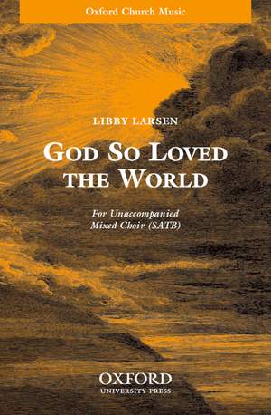 Larsen: God so loved the world
