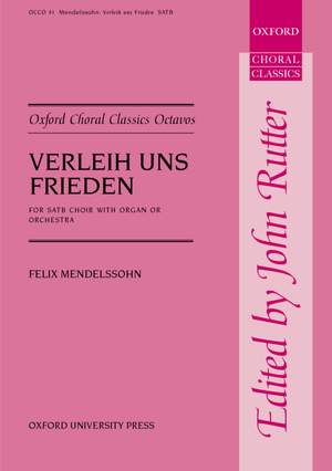 Mendelssohn: Verleih uns Frieden