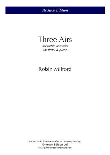 Milford: Three Airs
