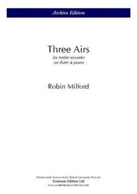 Milford: Three Airs