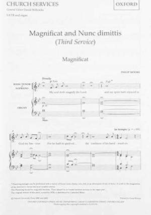 Moore: Magnificat and Nunc Dimittis (Third Service)