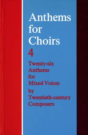 Morris, Christopher: Anthems for Choirs 4