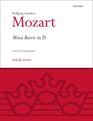 Mozart: Missa Brevis in D K.194