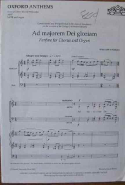 Mathias: Ad majorem Dei gloriam
