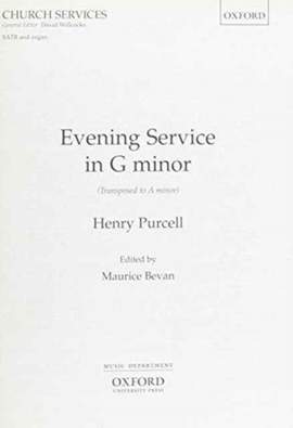 Purcell: Evening Service in G minor