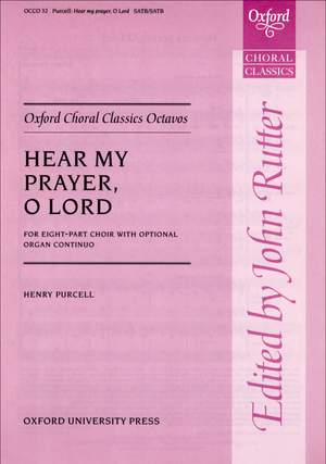 Purcell: Hear my prayer Product Image