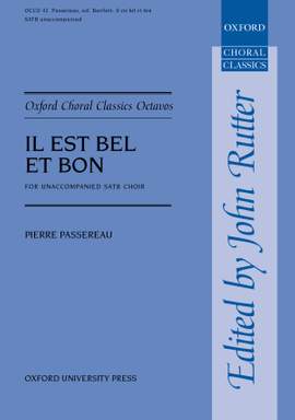 Passereau: Il est bel et bon