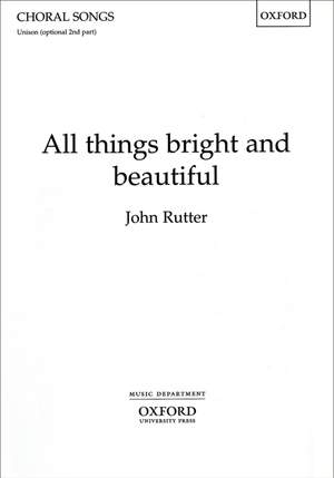 Rutter: All things bright and beautiful