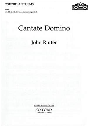 Rutter: Cantate Domino