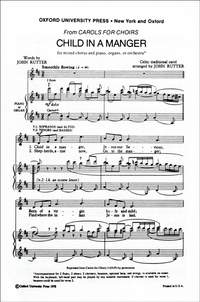 Rutter: Child in a manger