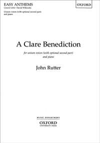 Rutter: A Clare Benediction