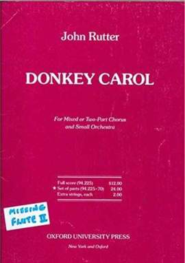 Rutter: Donkey Carol