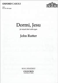 Rutter: Dormi, Jesu