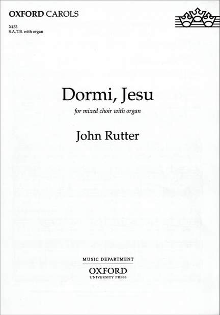 Rutter: Dormi, Jesu