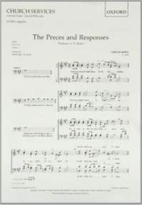 Reading: Preces and Responses