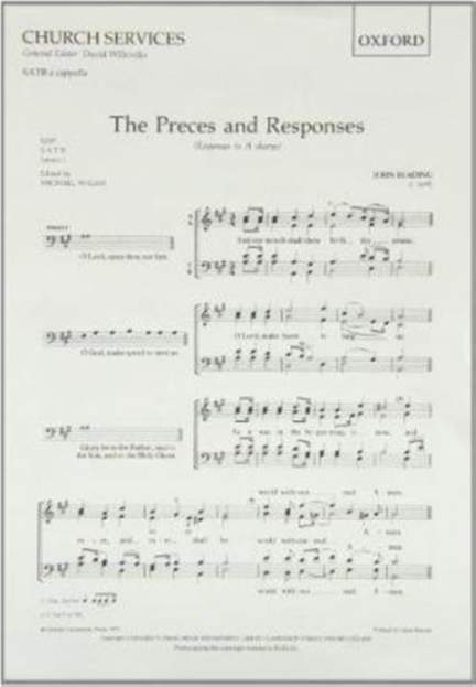 Reading: Preces and Responses