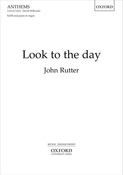 Rutter: Look to the day