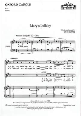Rutter: Mary's Lullaby