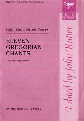 Rutter: Eleven Gregorian Chants