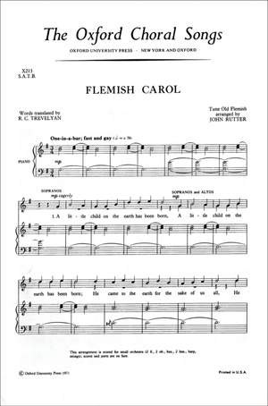 Rutter: Flemish Carol