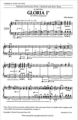 Rutter: Gloria '1'